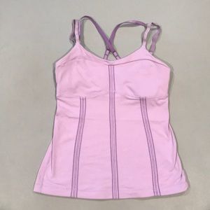 Multi strap lulu lemon fitted shirt